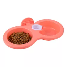 Food Water Bowl Feeder Pet Cat Dog Puppy Double Hanging For