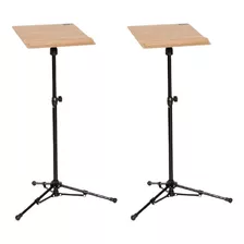 2 Estantes De Partitura Madeira Maestro Vector Sp-400