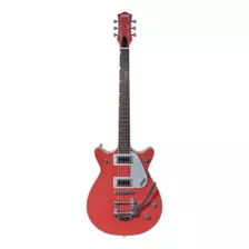 Guitarra Elétrica A Jato De Mogno Vermelho Gretsch Electromatic G5232t Tahiti Com Escala Saliente