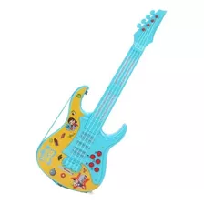 Guitarra Infantil Elétrica Luccas Neto Com Luz Multikids