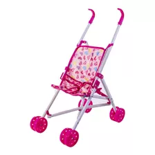 Carrinho De Bebe Reborn Brinquedo Infantil Passeio Lindo