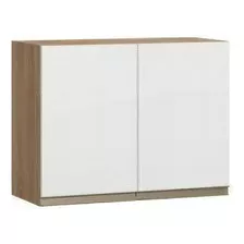 Armário Aéreo 2 Portas Cook Be Mobiliário Branco J