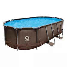 Piscina Estructural Ovalada Avenli 4.27 X 2.75 X 1 M 8m3