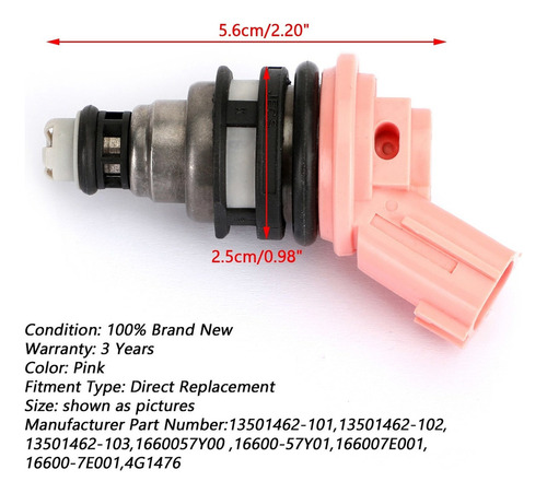 Inyectores D/combustible P/nissan Maxima Sentra 200sx Nx 4pz Foto 4