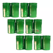 12 X 123a Lr123a Cr123a 16340 Li-ion 3.6v 2000mah Batería Re