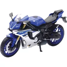New Ray Toys Yamaha Yzf R1 112 2016 Azul 57803a Nuevo