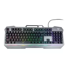 Teclado Gamer Silicona Tipo Ingles Retroiluminado