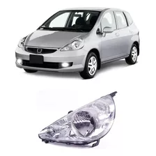 Farol Honda Fit 2007/2008 Lado Esquerdo Cromado