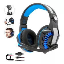 Fone De Ouvido Gamer Headset Com Led Microfone Confortável