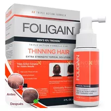 Men's Foligain Original Trioxidil 10% 1 Mes De Tratamiento