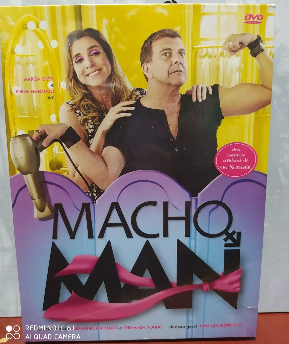 Macho Man Série Box 3 Dvd Original Lacrado