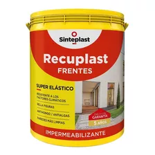 Recuplast Frentes Impermeabilizante 20lt Colores Color Ocre