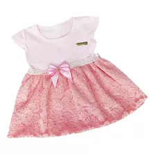 Vestido Pérola Para Bebê 