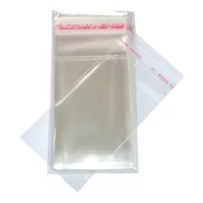 Saco Adesivado Plastico Transparente 8x9 C/500un