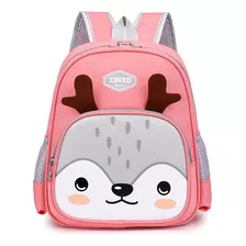 Mochila Infantil De Animalitos - Rosa