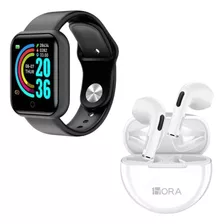 Combo Reloj Smartwatch + Audifonos Bluetooth Alta Calidad