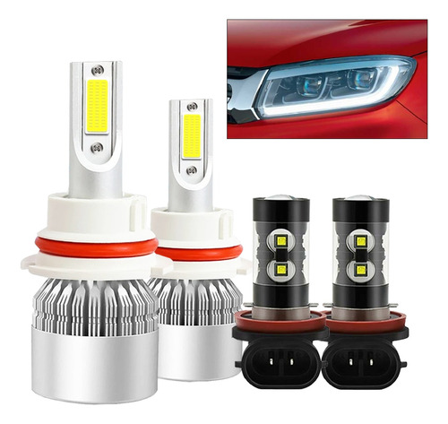 11000lm Kit De Faros Led Luz Alta Y Baja Para Suzuki Series