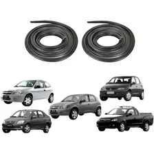 Kit Borracha 2 Porta Volkswagen Chevrolet Ford Fiat Renault.