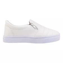 Tenis Feminino Star Casual Sapatenis Branco Leve Confortável