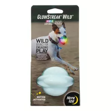 Niteize Glowstreak Wild Led Ball - Juguete Para Perros Con L