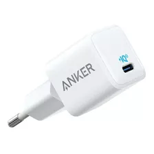 Cargador Rapido Anker Nano Usb-c iPhone 12 Y 13 Compatible Color Blanco