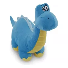 Almofada Bicho De Pelúcia Baby Dino Azul