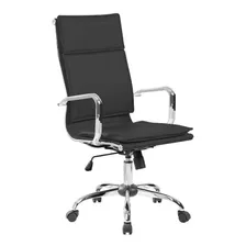 Cadeira De Escritório Presidente Eames Comfort Preta