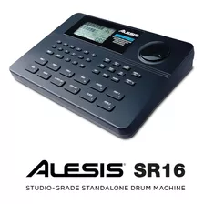 Alesis Sr16 Caja De Ritmos De 24 Bit Estéreo Con 12 Pads