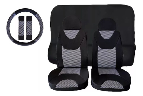 Volvo Xc90 2006-2010 11 Pzs Fundas De Asiento De Tela Foto 4