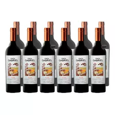 Vino Finca Gabriel Malbec Roble 750 Ml Pack X12 Unidades