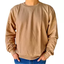 Blusa De Frio Detento Masculina Fechada Caqui Presidio Cdp