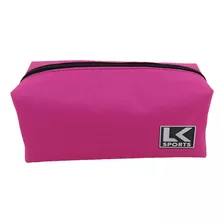 Nécessaire Box M Organizador P/ Esporte E Viagem Lisa Cor Pink