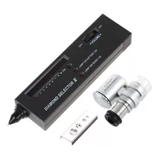 Detector De Bolígrafo Diamond Tester Y Minilupa Led De 60 Au