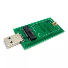 Sintech M.2 (ngff) B-m Key Sata3 Ssd A Usb 3.0 Tarjeta Adap.