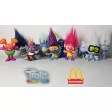 Trolls 2 Gira Mundial Coleccion Mcdonalds 2020 11 Figuras 