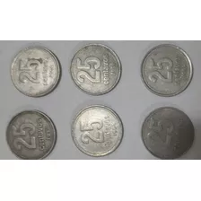 Monedas 25 Centavos Argentinos Del 1994