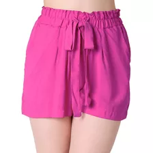 Short Casual Slim Mujer Rosa Stfashion 60405000