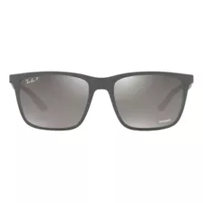 Lentes De Sol Ray - Ban Polarizado Forma Rectangular Hombre 