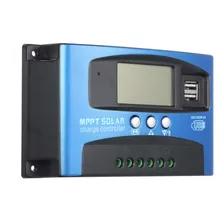 Controlador De Carga Solar Dual Usb Ld Display 100a Mppt