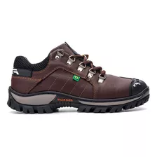 Coturno Masculino Cano Baixo Adventure Palmilha Gel 