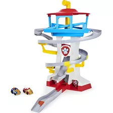 Pista Paw Patrol Torre De Control Playset C/autos Original 