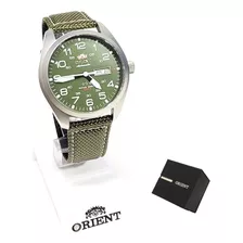 Relógio Orient Masculino Automático Militar F49sn020 E2ep