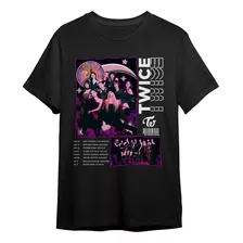 Camiseta Basica Twice Integrantes Grupo Coreano Kpop Show