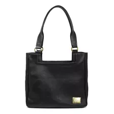 Bolsa De Couro Rose - Preto