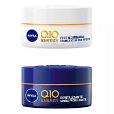 Kit Creme Facial Nivea Q10 Energy Noite E Antissinais Dia