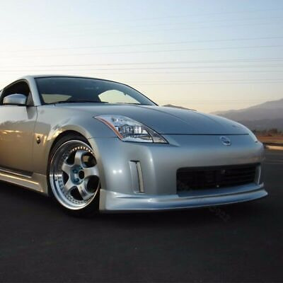 Fit 03-05 Nissan Fairlady Front Bumper Lip Z Z33 350z V- Zzi Foto 2