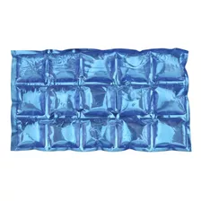 Bolsa De Gelo Gel Para Compressa Dor Cooler Isopor 25x15 Cm Cor Azul
