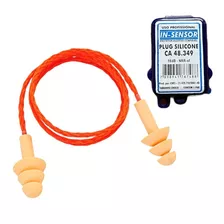 Protetor Auricular Plug Silicone 16db Atenuação C/ 450 Und