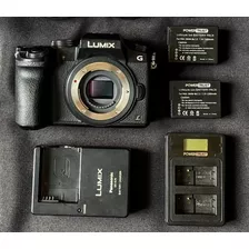 Câmera Panasonic Lumix Dmc-g7 4k Mirrorless - Corpo