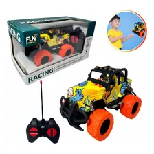 Carrinho De Controle Remoto 4x4 Big Foot Monster Brinquedo 